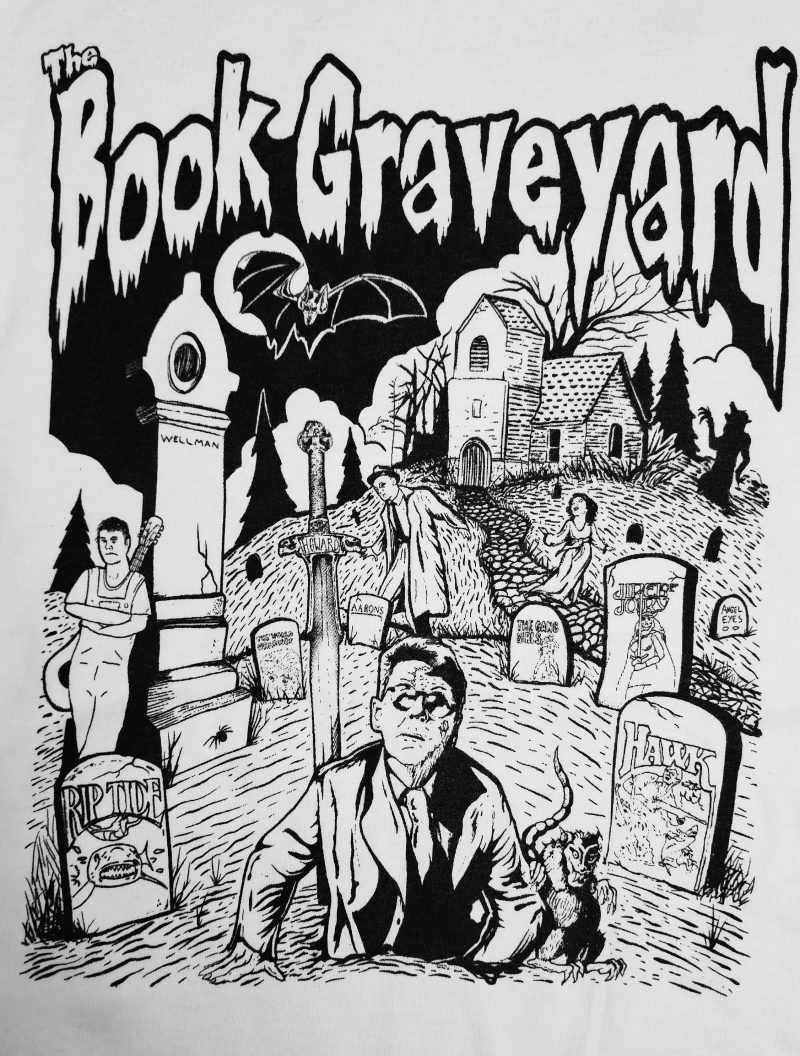 Book Graveyard Long Sleeve Shirt - Image 3