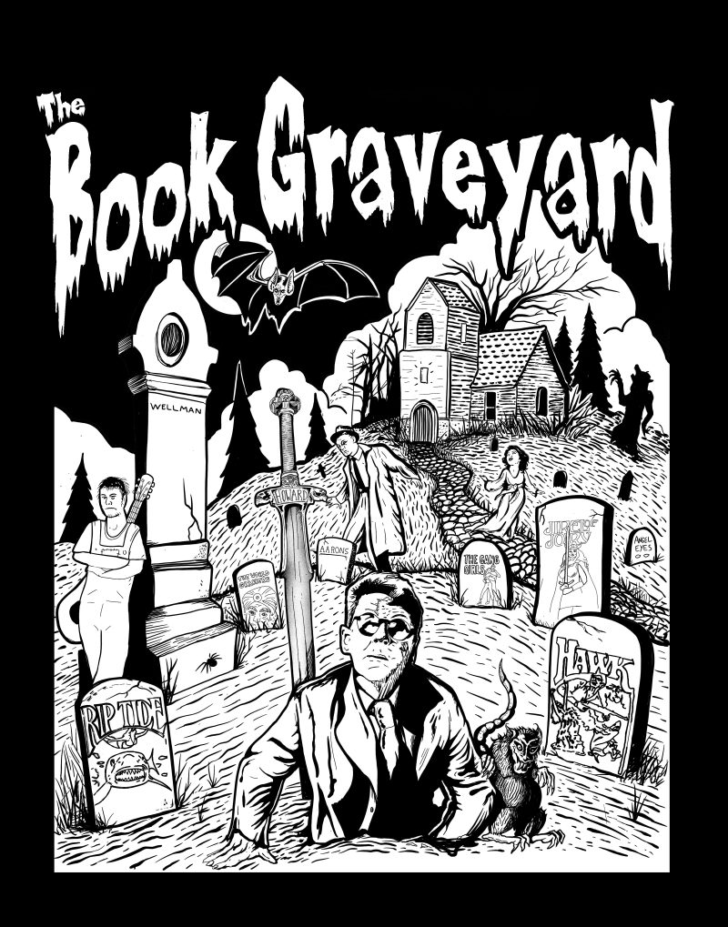 Book Graveyard Long Sleeve Shirt - Image 2