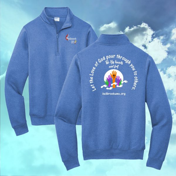 Bellbrook United Methodist Church 1/4 Zip Sweatshirt Pre-Order